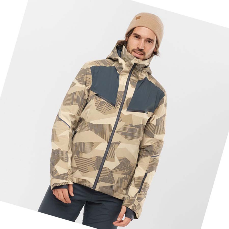 Salomon BRILLIANT Síkabátok Férfi Barna | 62379-POZX