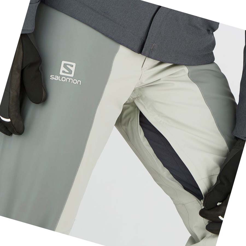 Salomon BRILLIANT Sínadrág Férfi Olivazöld | 89034-YOXJ