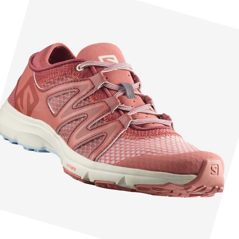 Salomon CROSSAMPHIBIAN SWIFT 2 Vizicipő Női Piros | 60748-TISA