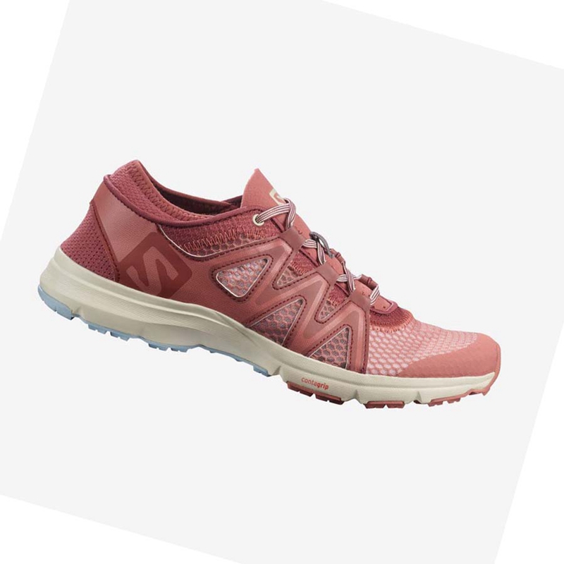 Salomon CROSSAMPHIBIAN SWIFT 2 Vizicipő Női Piros | 60748-TISA