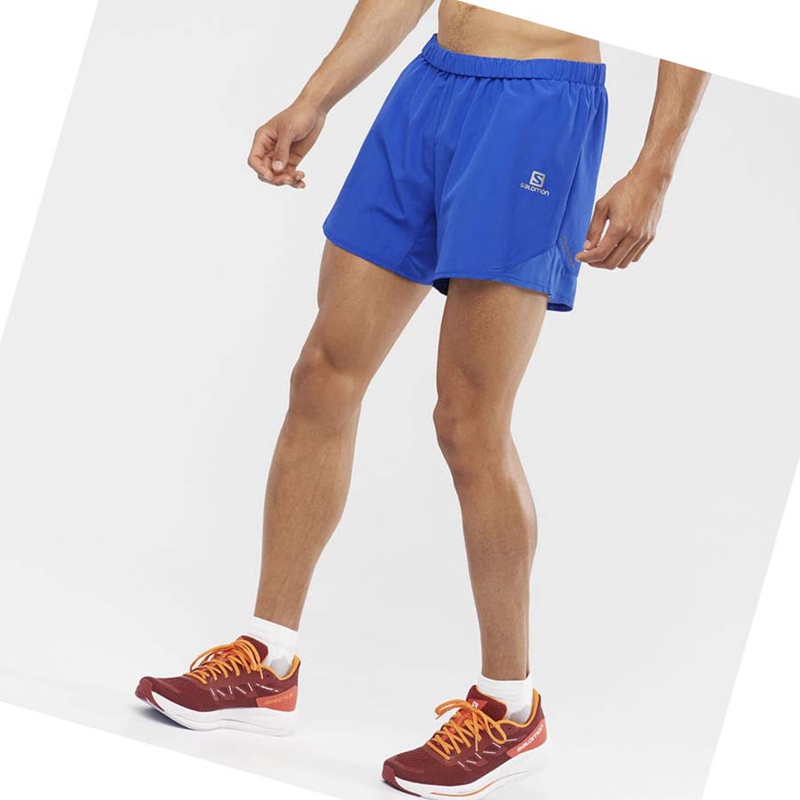 Salomon CROSS REBEL 5'' Rövidnadrág Férfi Kék | 81942-NKAT