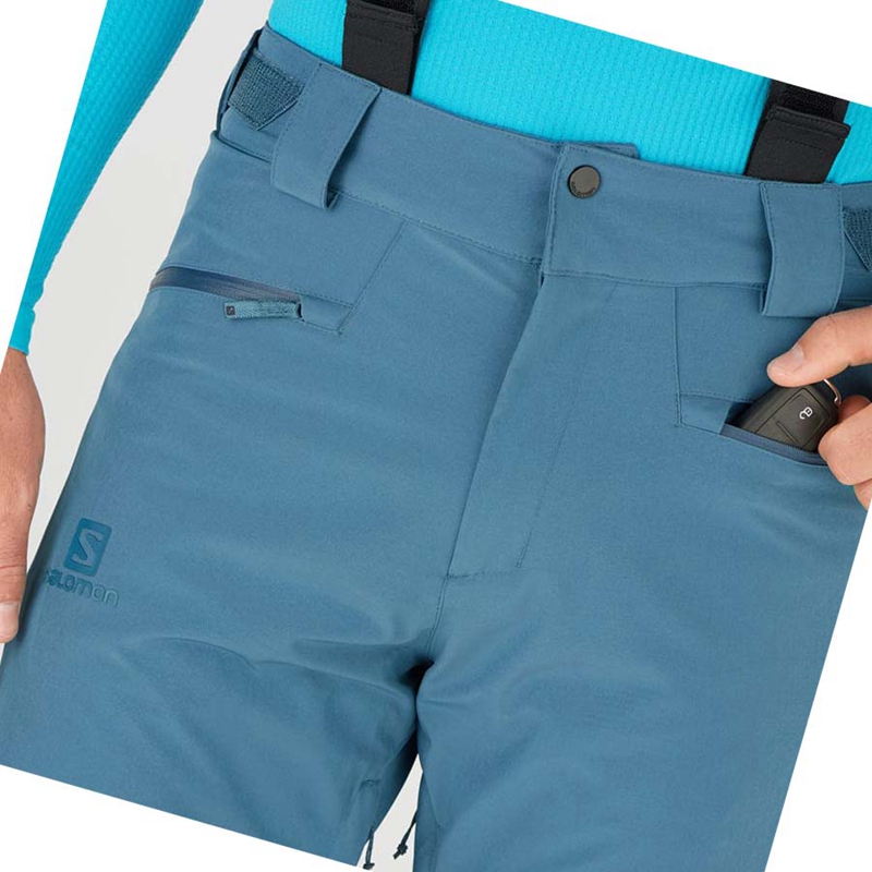 Salomon EDGE Sínadrág Férfi Kék | 01576-BXNF