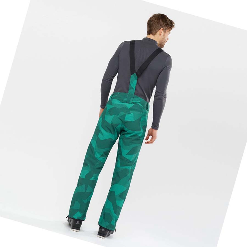 Salomon EDGE Sínadrág Férfi Zöld | 31678-IABF