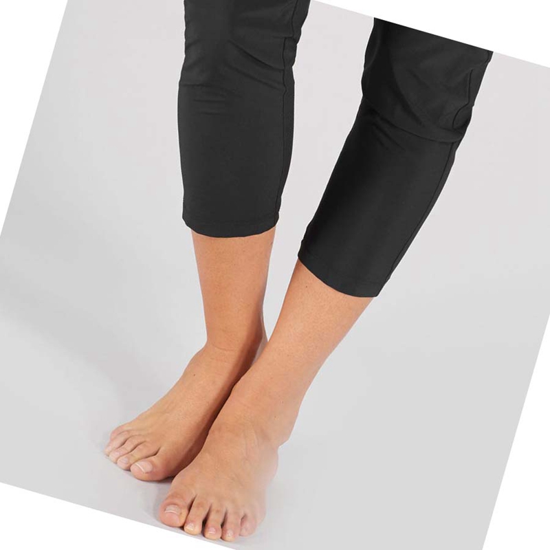 Salomon ESSENTIAL LIGHT Nadrág Női Fekete | 32014-ZTNH