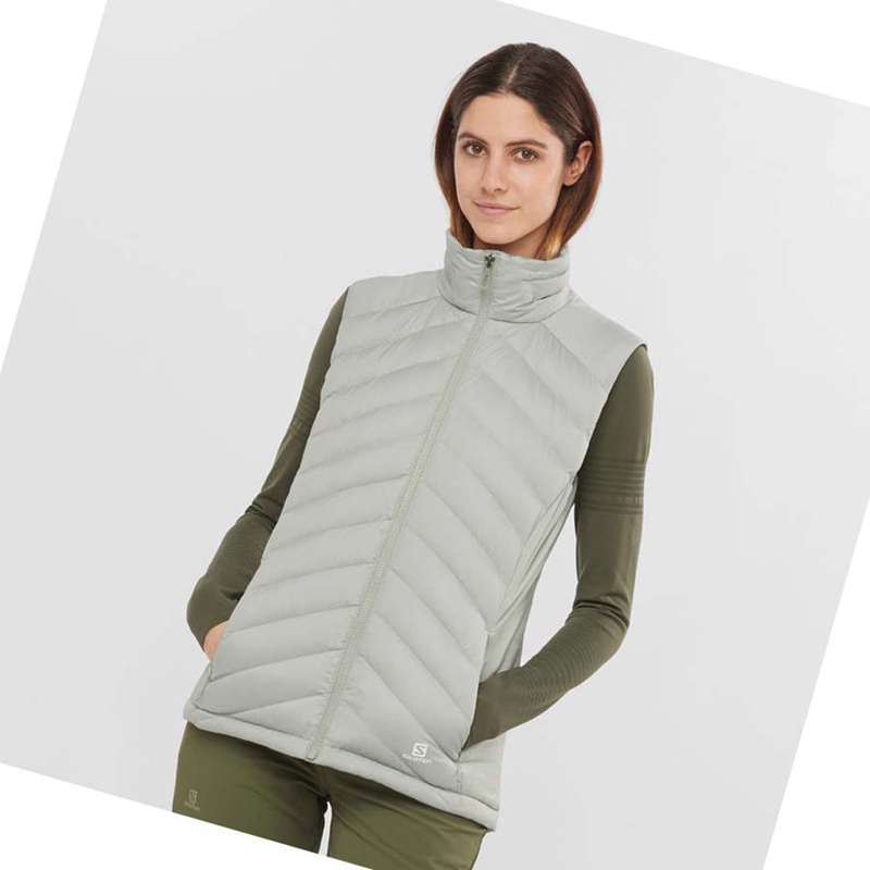 Salomon ESSENTIAL XWARM DOWN Síkabátok Női Titán | 36910-EDUL