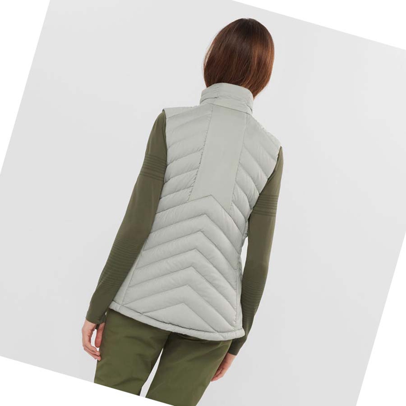 Salomon ESSENTIAL XWARM DOWN Síkabátok Női Titán | 36910-EDUL