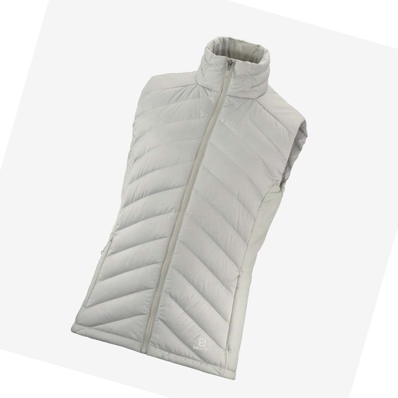 Salomon ESSENTIAL XWARM DOWN Síkabátok Női Titán | 36910-EDUL