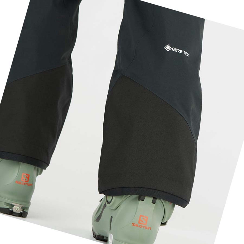 Salomon GRAVITY GORE-TEX Sínadrág Férfi Fekete | 29073-DHCX