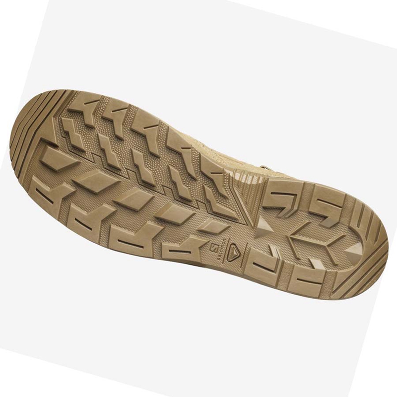Salomon GUARDIAN CLIMASALOMON™ FORCES WATERPROOF Csizma Női Barna | 09583-URVT