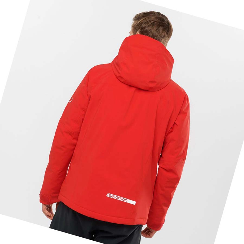 Salomon HIGHLAND Ski Síkabátok Férfi Piros | 27308-BWFG