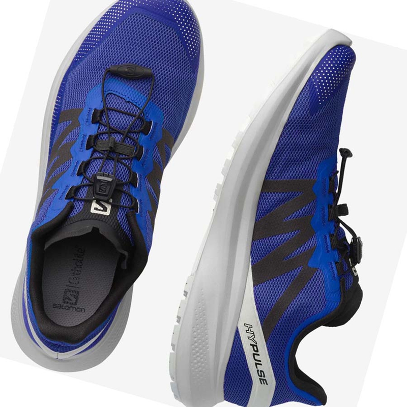 Salomon HYPULSE Trail Futócipő Férfi Kék | 15249-OKEA