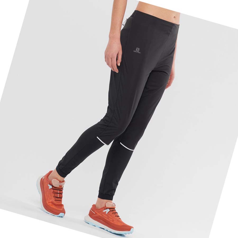 Salomon LIGHT SHELL Nadrág Női Fekete | 57940-DCQI