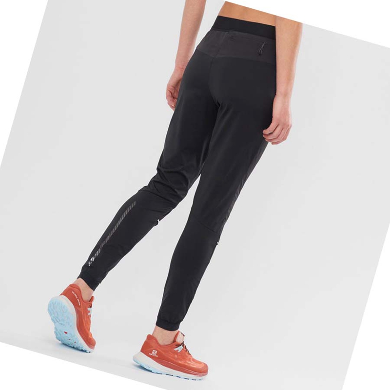Salomon LIGHT SHELL Nadrág Női Fekete | 57940-DCQI
