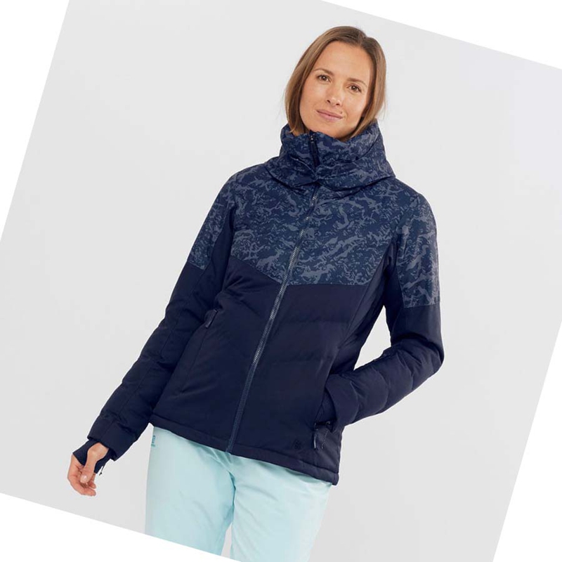 Salomon NEW PREVAIL Síkabátok Női Kék | 73104-WNFP