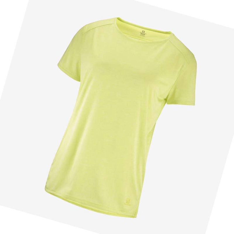 Salomon OUTLINE SUMMER Póló Női Menta | 48269-RVFZ