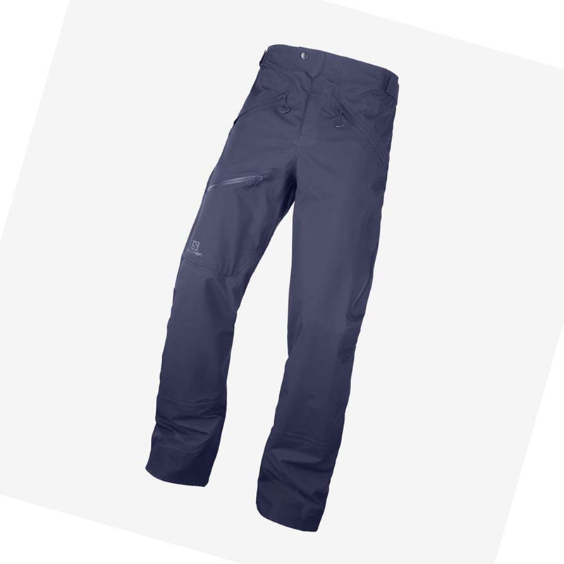 Salomon OUTPEAK GORE-TEX 3L Sínadrág Férfi Kék | 18564-HZEI