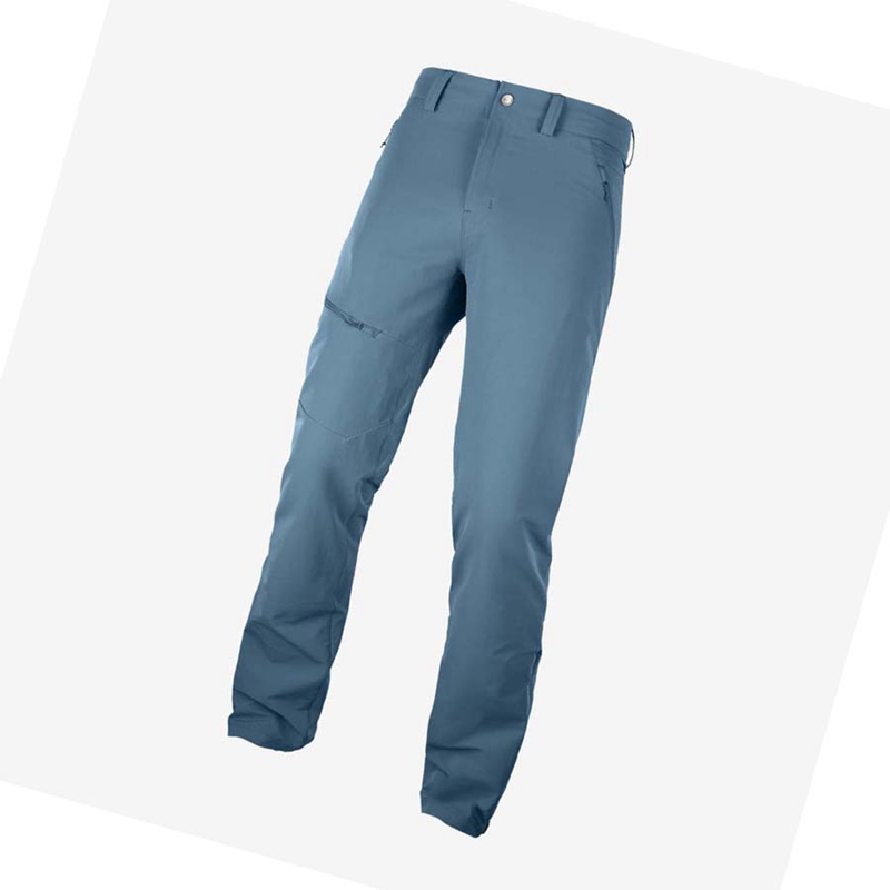 Salomon OUTPEAK WARM Nadrág Férfi Kék | 26041-MEQJ
