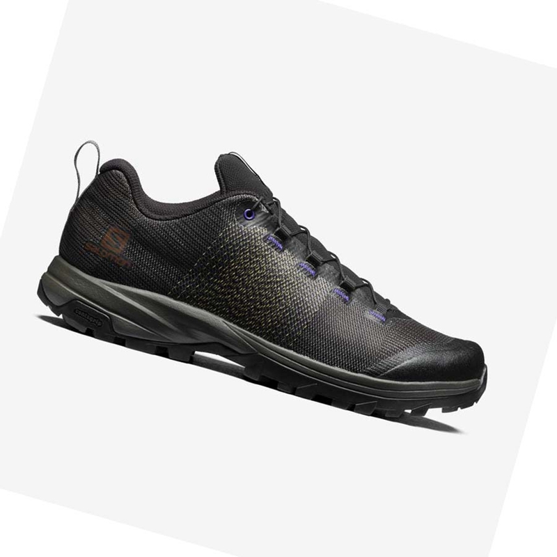 Salomon OUTPRO MATRYX FOR THE BROKEN ARM Tornacipő Férfi Fekete Lila | 20618-PHVG