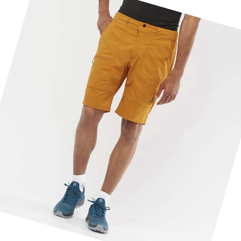 Salomon OUTRACK Rövidnadrág Férfi Narancssárga | 95104-WOKN