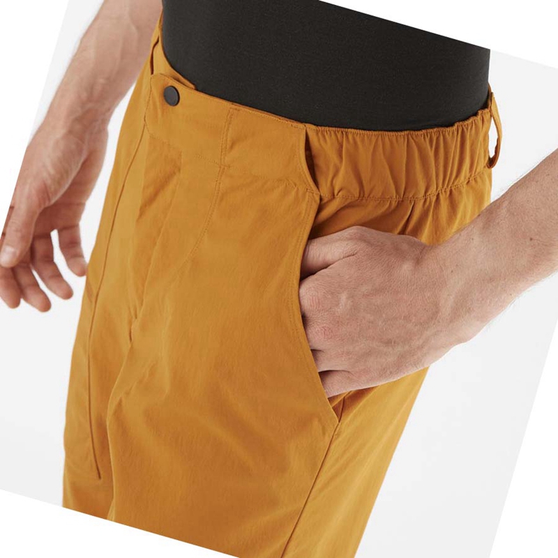 Salomon OUTRACK Rövidnadrág Férfi Narancssárga | 95104-WOKN
