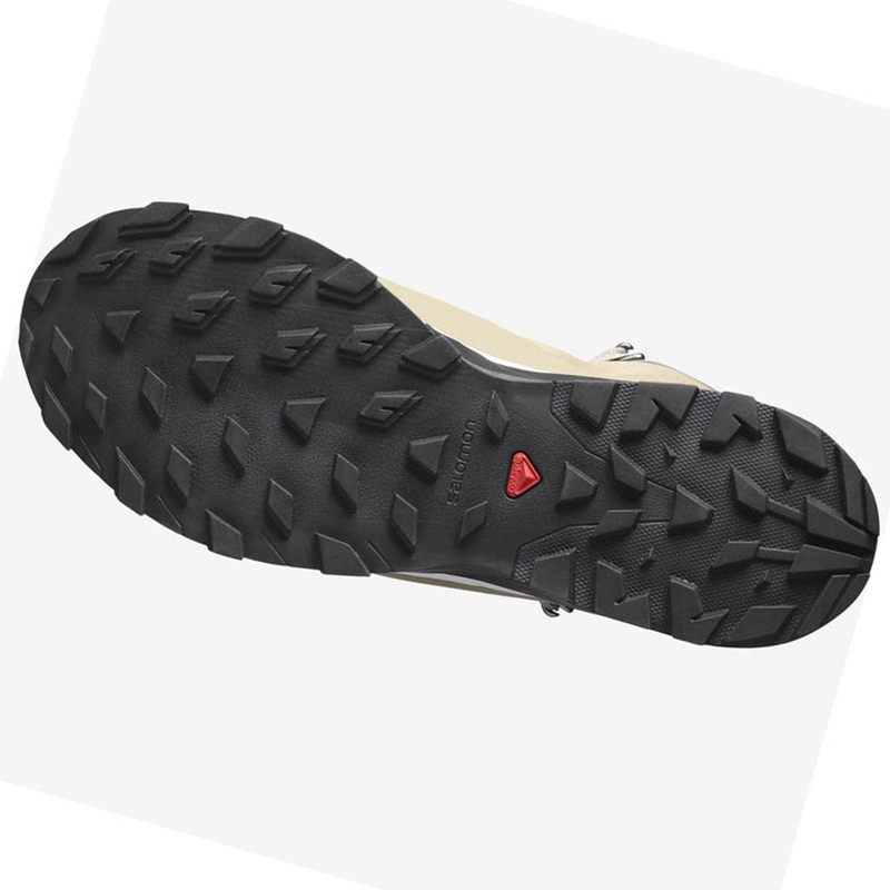 Salomon OUTSNAP CLIMASALOMON™ WATERPROOF Téli Csizma Férfi Barna | 61324-MCQV