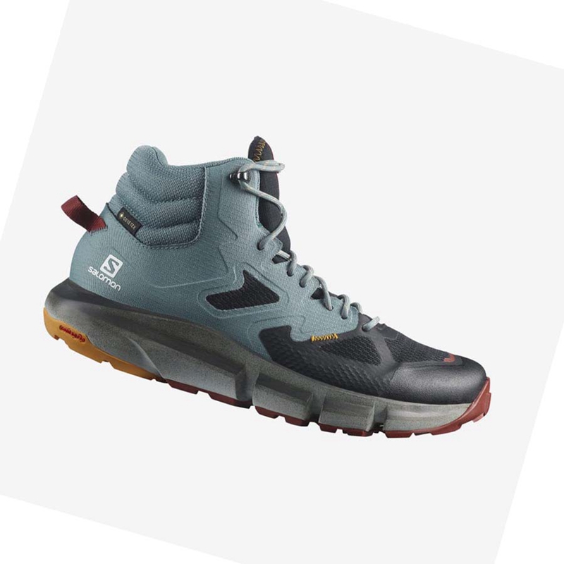 Salomon PREDICT HIKE MID GORE-TEX Túracipő Férfi Türkiz | 13649-PENV