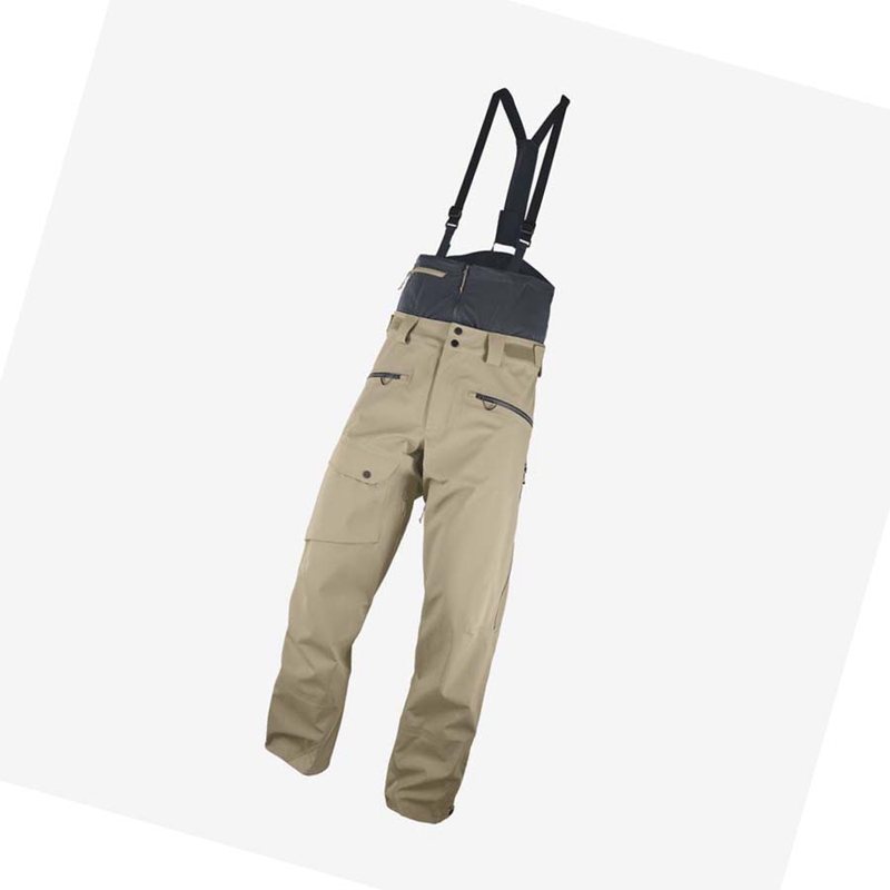Salomon QST 3L Sínadrág Férfi Barna | 23957-DHPY