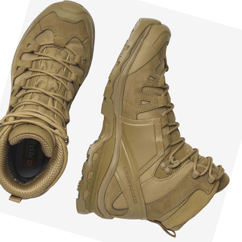 Salomon QUEST 4D FORCES 2 Csizma Női Barna | 40726-TDUG