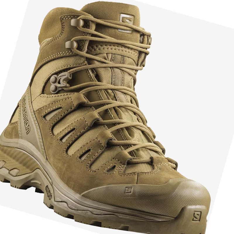 Salomon QUEST 4D FORCES 2 Csizma Női Barna | 40726-TDUG