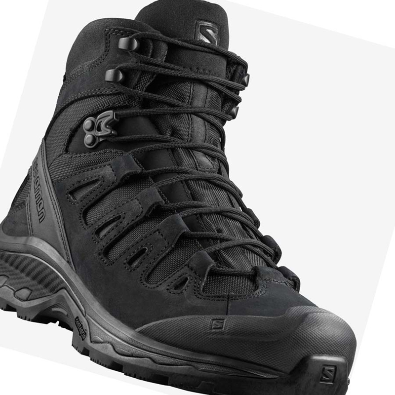 Salomon QUEST 4D FORCES 2 EN Csizma Férfi Fekete | 40379-FAQM