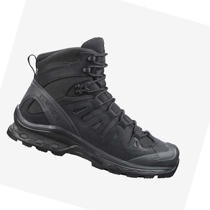 Salomon QUEST 4D FORCES 2 EN Csizma Férfi Fekete | 40379-FAQM