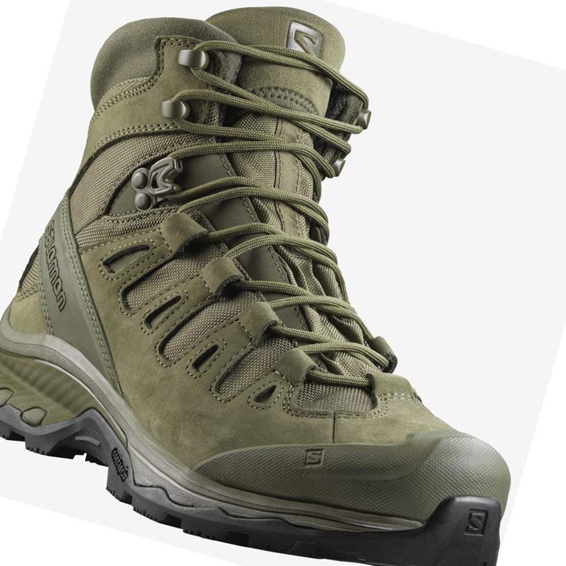Salomon QUEST 4D FORCES 2 EN Csizma Férfi Zöld | 51206-MGPI