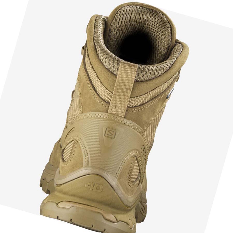 Salomon QUEST 4D GORE-TEX FORCES 2 Csizma Női Barna | 18376-LVMR