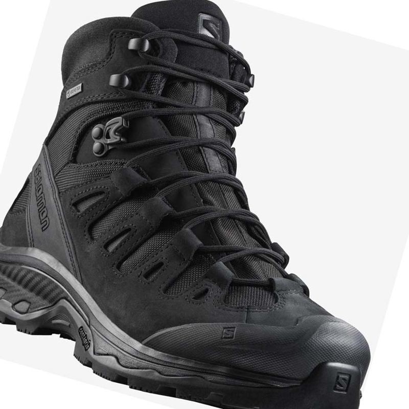 Salomon QUEST 4D GORE-TEX FORCES 2 EN Csizma Női Fekete | 62457-DIJQ