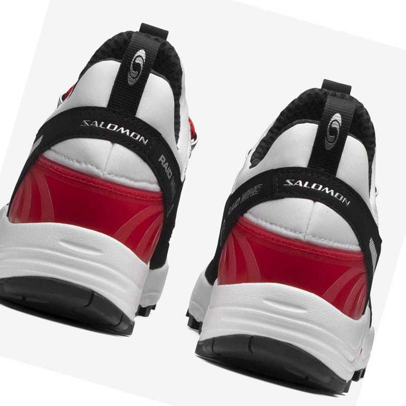 Salomon RAID WIND Tornacipő Női Fehér Fekete | 72608-QHIA