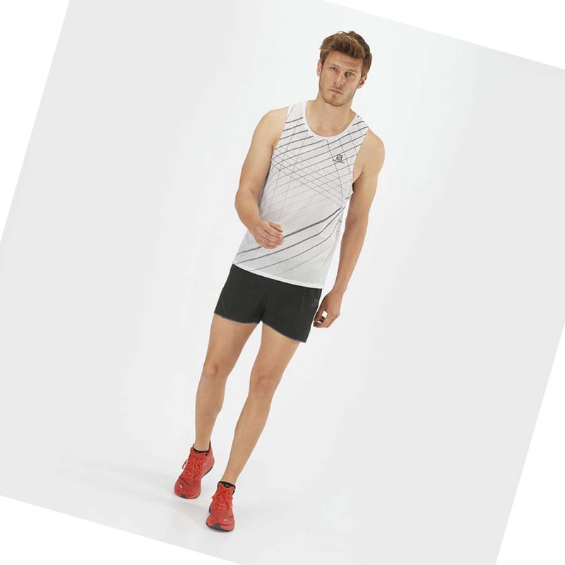 Salomon SENSE AERO 3'' Rövidnadrág Férfi Fekete | 47901-RFLE