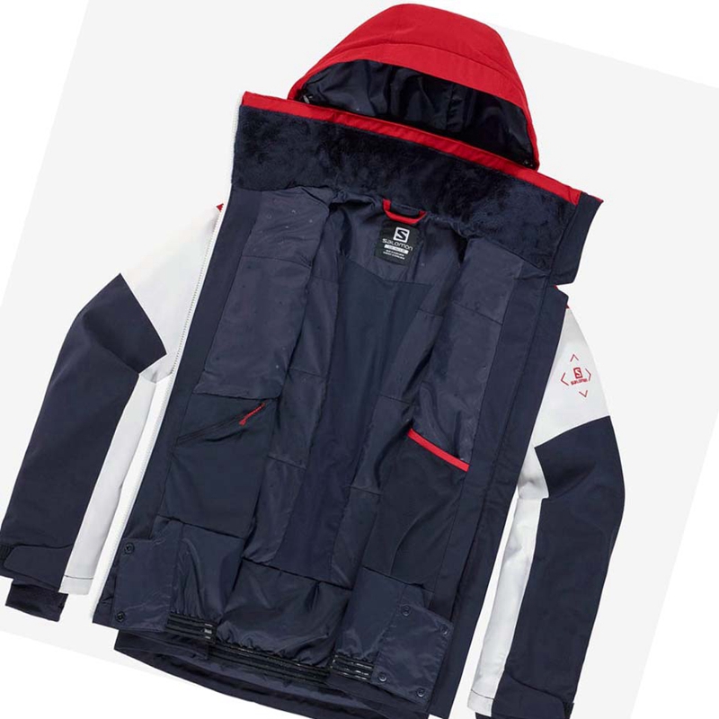 Salomon SLALOM Síkabátok Női Fehér | 36528-NOTS