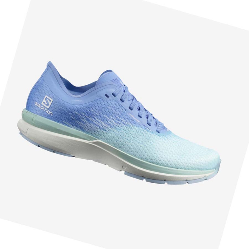 Salomon SONIC 4 Futócipő Női Kék | 57169-SZIY
