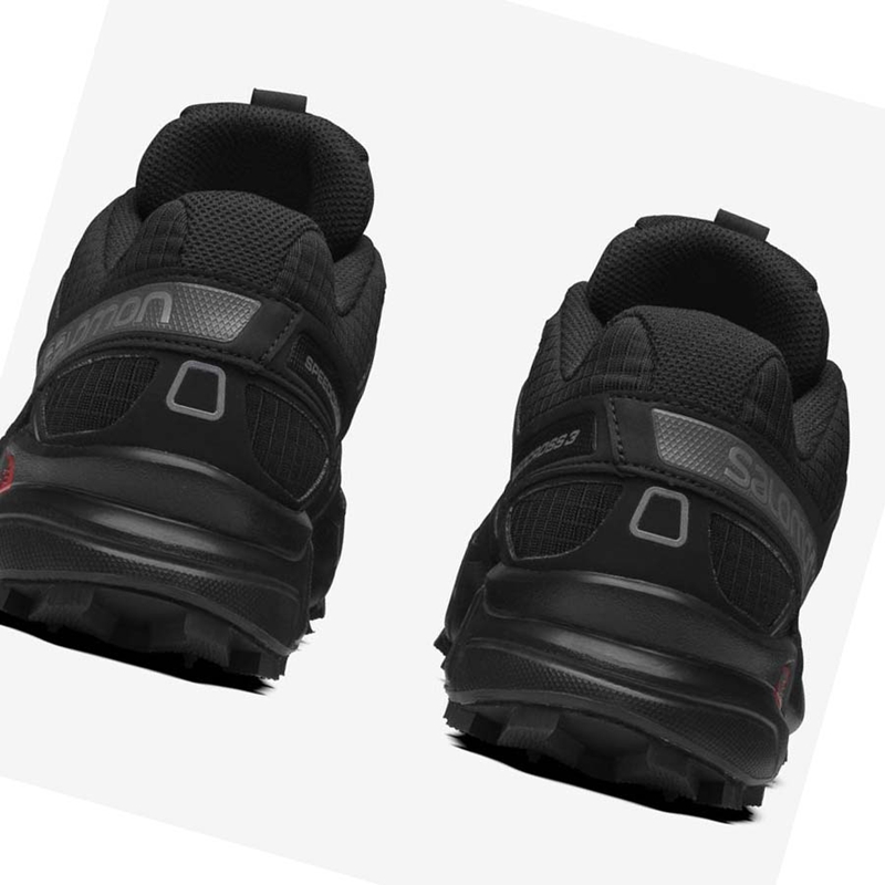 Salomon SPEEDCROSS 3 Tornacipő Női Fekete | 83509-NXEL