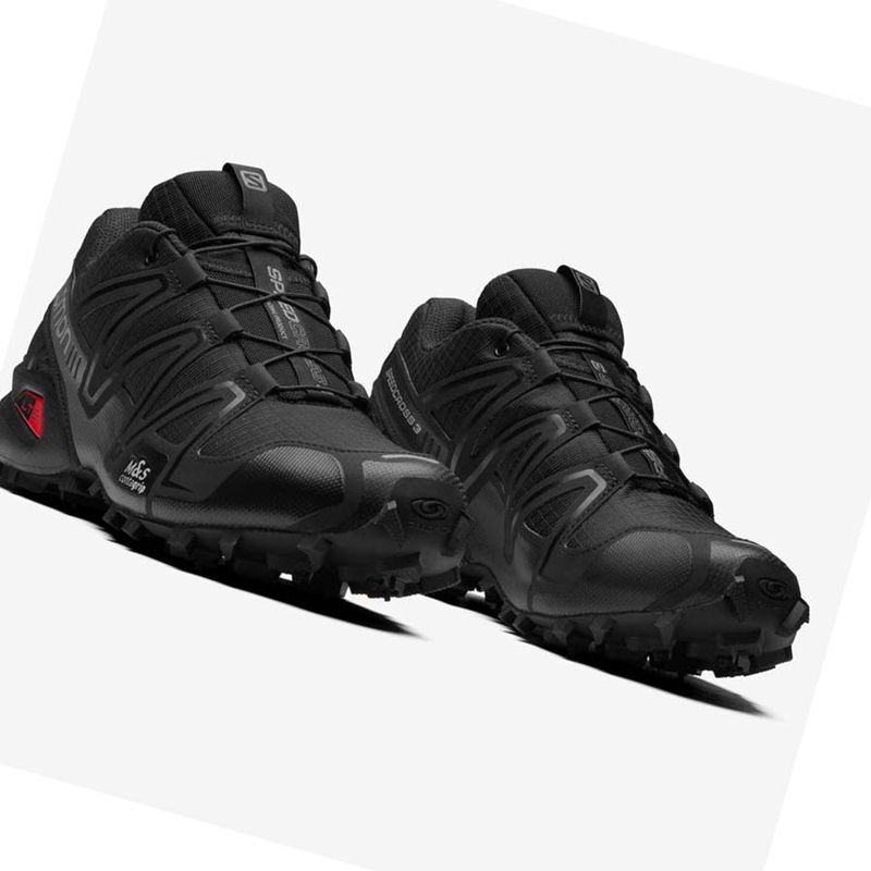 Salomon SPEEDCROSS 3 Tornacipő Női Fekete | 83509-NXEL