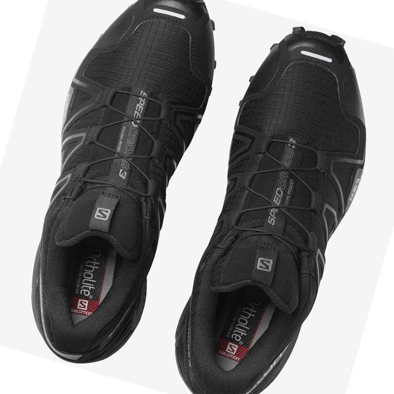 Salomon SPEEDCROSS 3 Tornacipő Női Fekete | 83509-NXEL