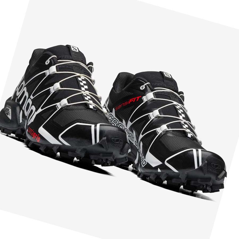 Salomon SPEEDCROSS OFFROAD Tornacipő Férfi Fekete | 15086-IAXG