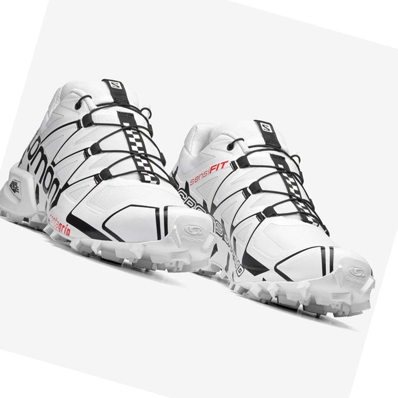 Salomon SPEEDCROSS OFFROAD Tornacipő Férfi Fehér | 74856-NCLJ
