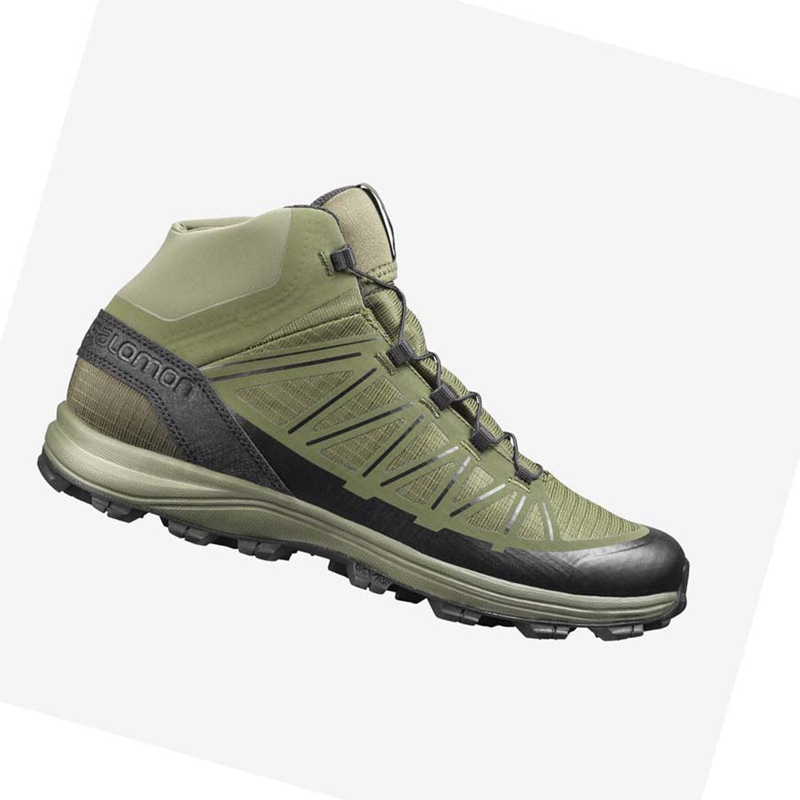 Salomon SPEED ASSAULT FORCES Csizma Férfi Olivazöld | 42380-OEIG