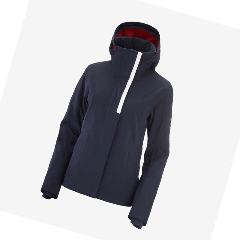 Salomon SPEED INSULATED Kabát Női Sötétkék | 82976-IBNG