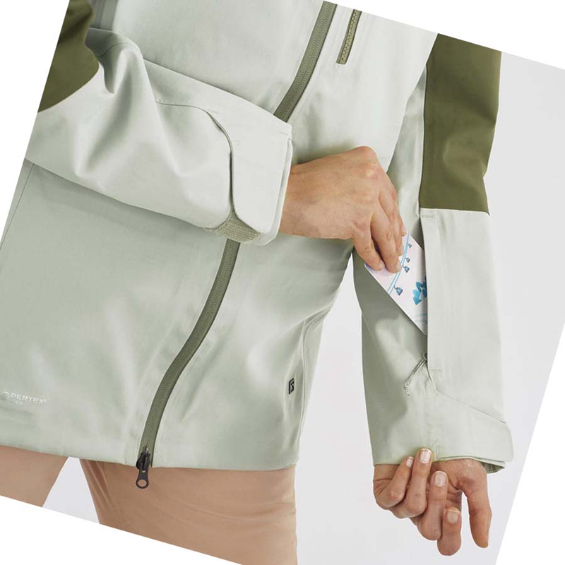 Salomon STANCE 3L Síkabátok Női Olivazöld | 20854-HBXN