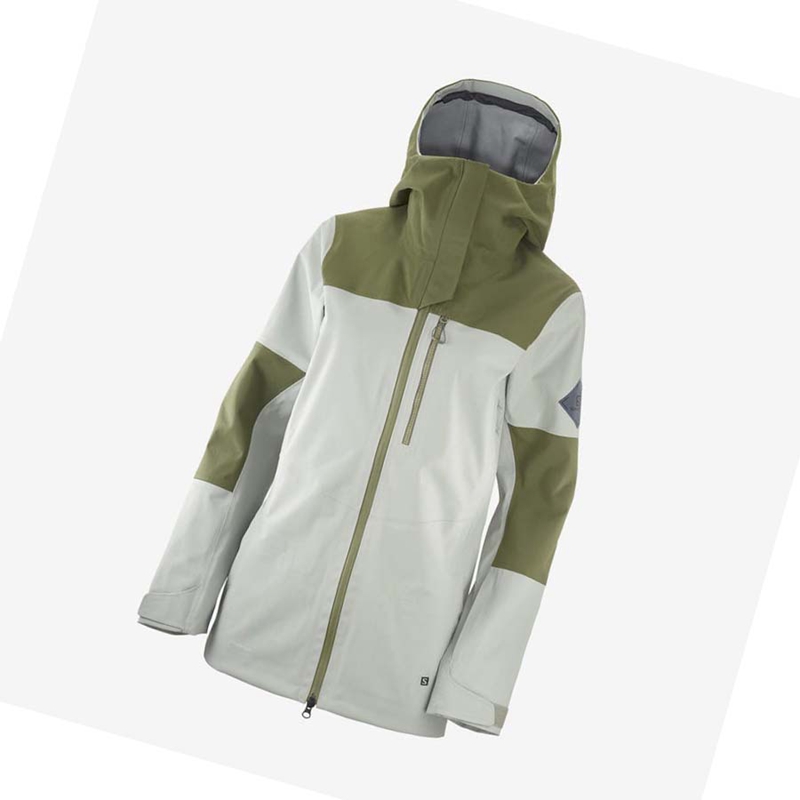 Salomon STANCE 3L Síkabátok Női Olivazöld | 20854-HBXN