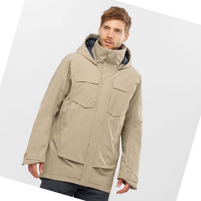 Salomon STANCE CARGO Síkabátok Férfi Barna | 61082-AHET