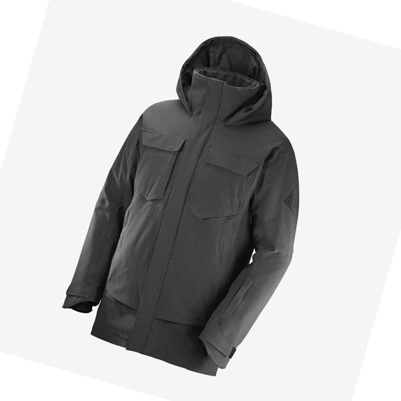 Salomon STANCE CARGO Síkabátok Férfi Fekete | 81074-CPMZ