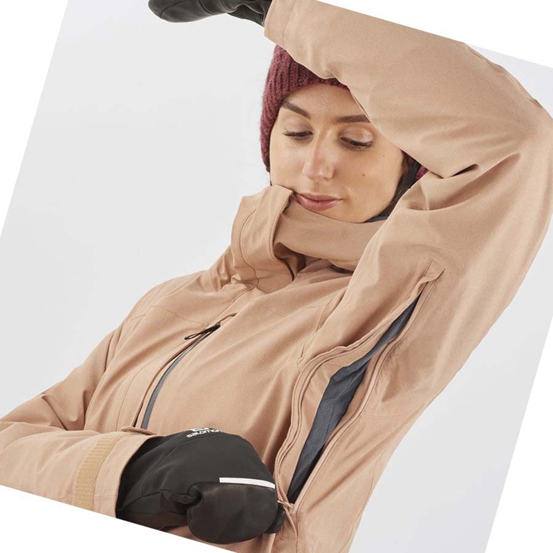 Salomon STANCE CARGO Síkabátok Női Rózsaszín | 53169-SKAJ